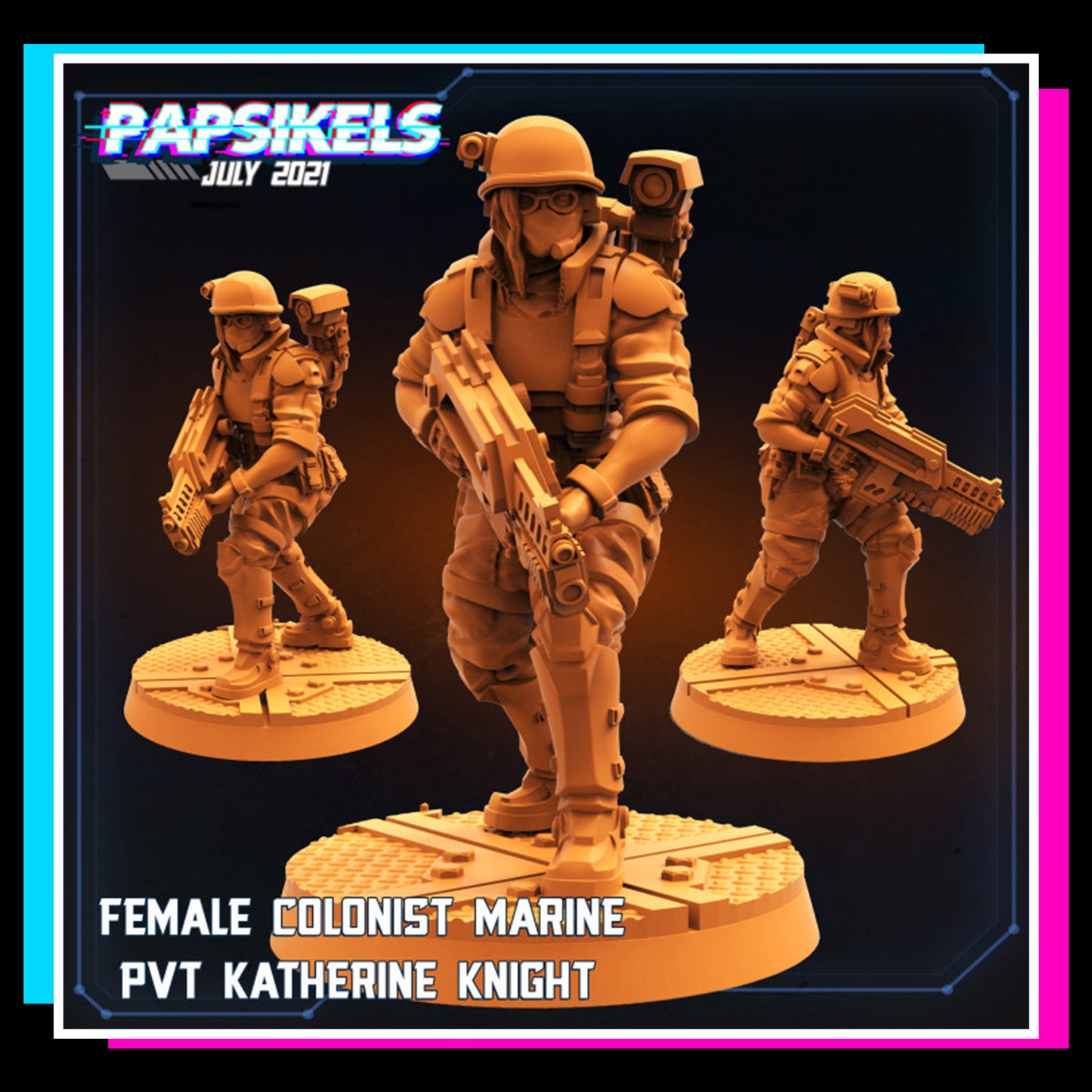 Female Colonist Marine PVT Katherine Knight