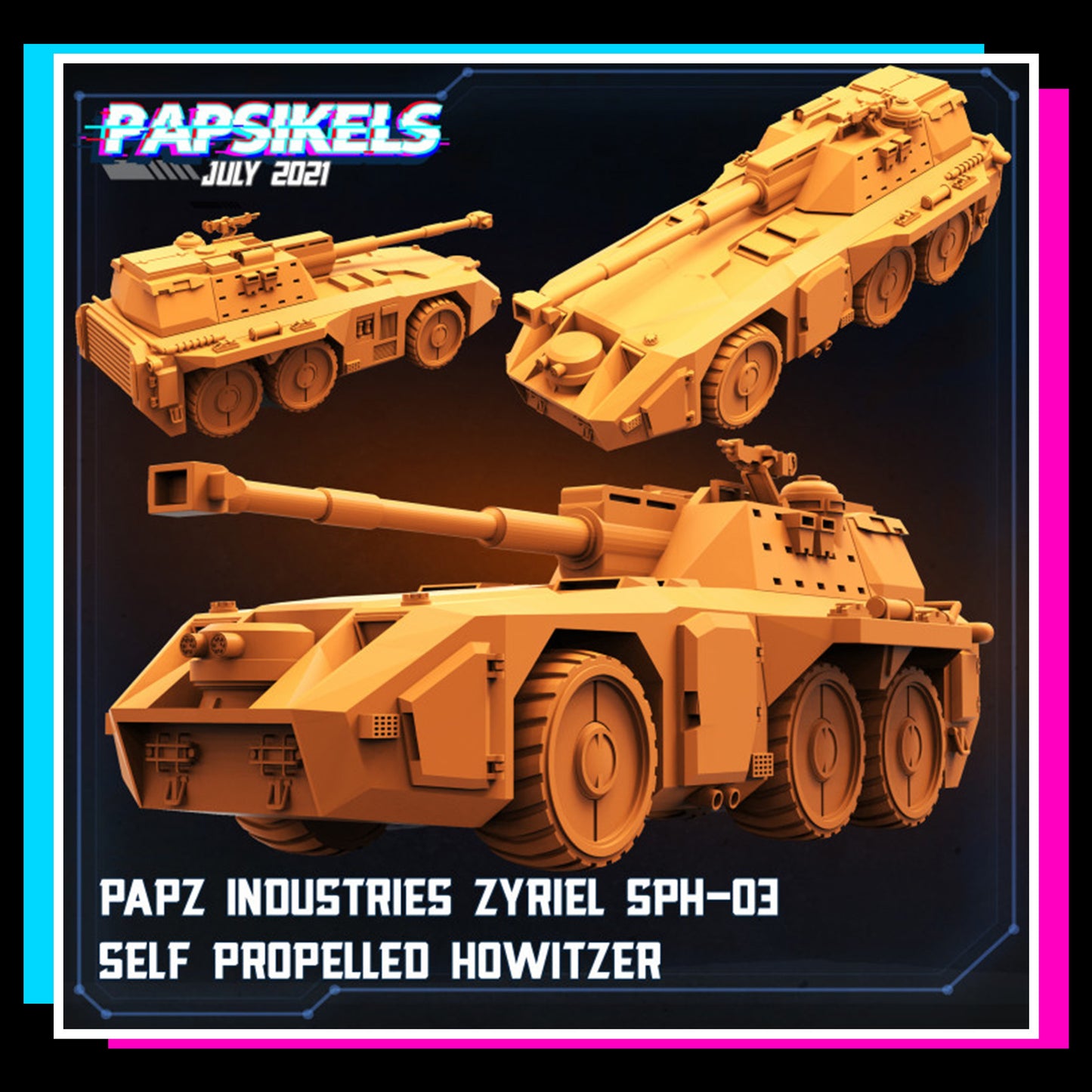 Papz Industries Zyriel SPH-03 Self Propelled Howitzer