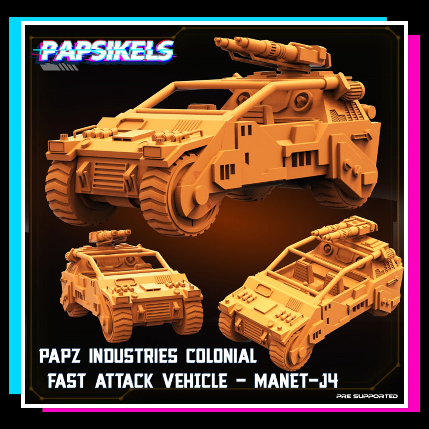 Papz Industries Colonial Fast Attack Vehicle Manet J4