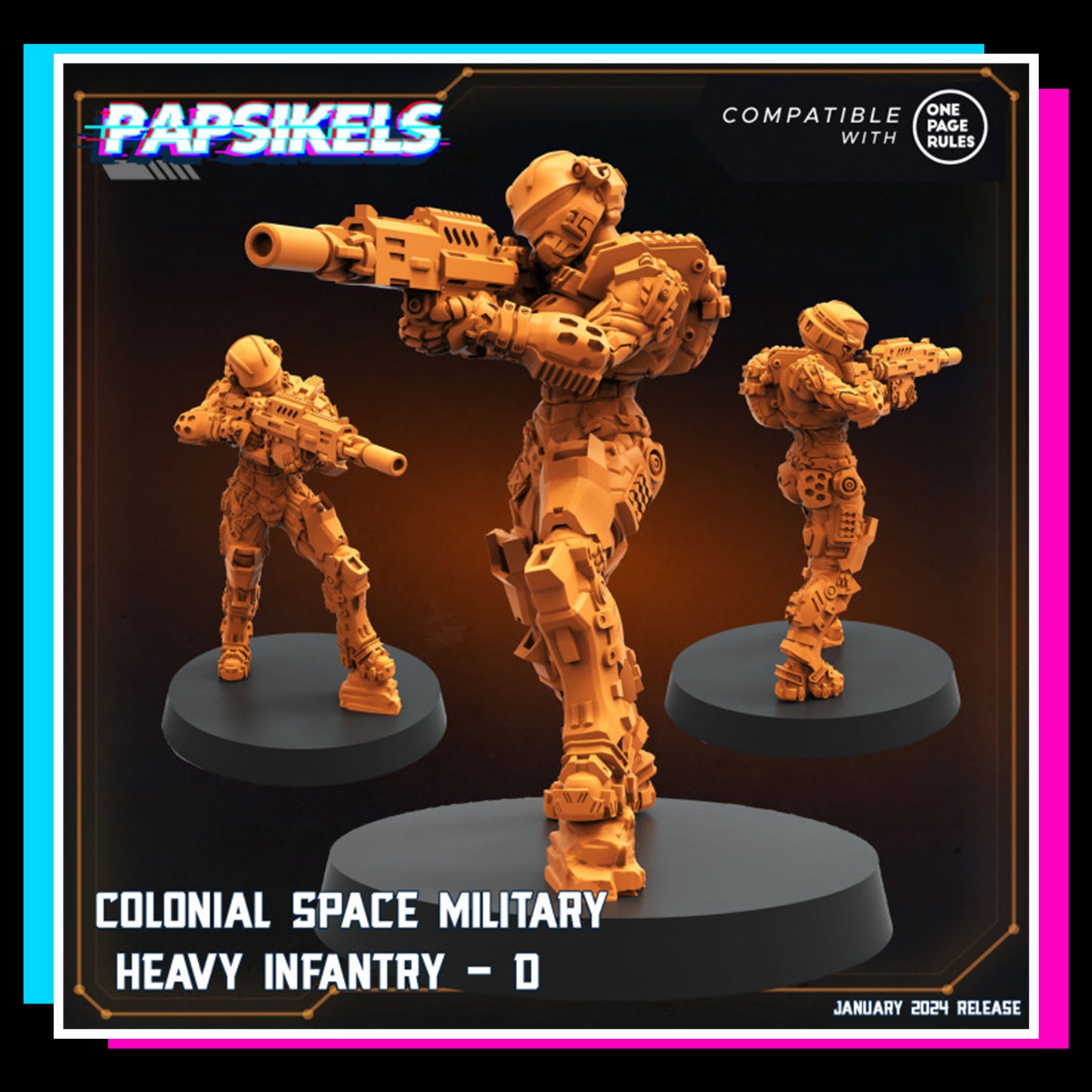 Human Space Military Heavy Infantry D