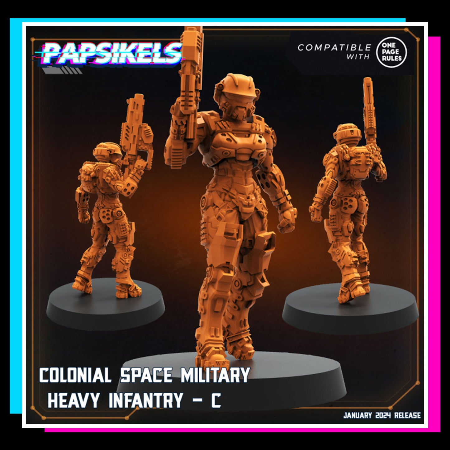 Human Space Military Heavy Infantry E