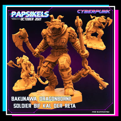 Bakunawa Space Dragonborne Soldier Bif Kal Der Reta