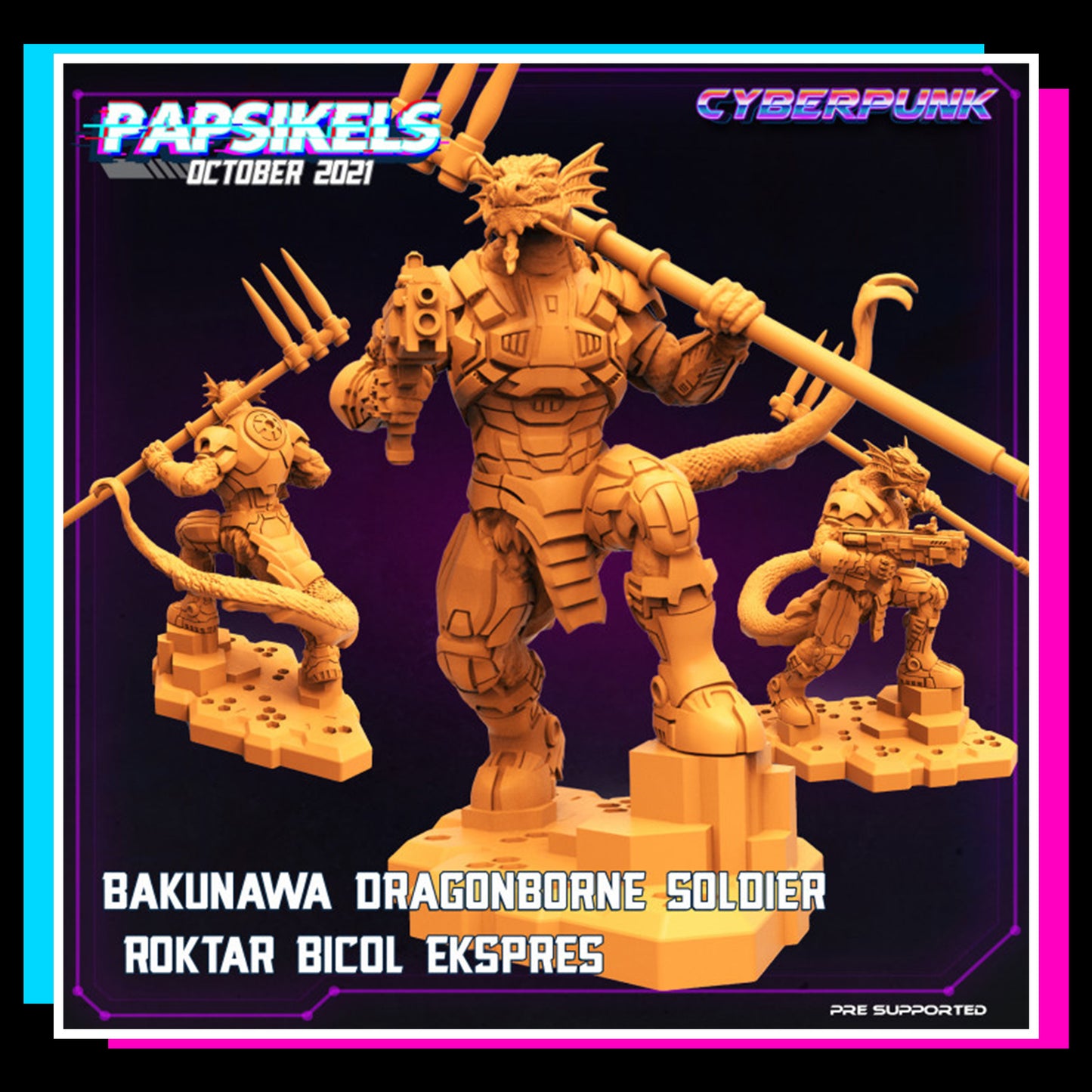 Bakunawa Space Dragonborne Soldier Rocktar Vicol Ekspres