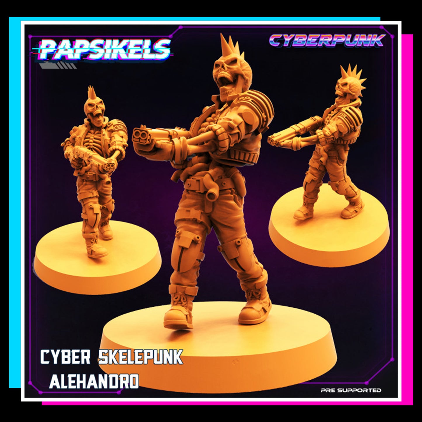 Cyber Skelepunk Alehandro