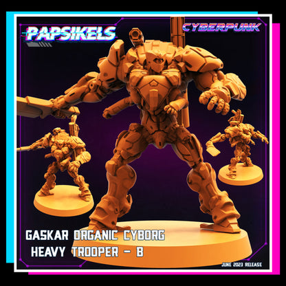 Gaskar Organic Cyborg Heavy Trooper B