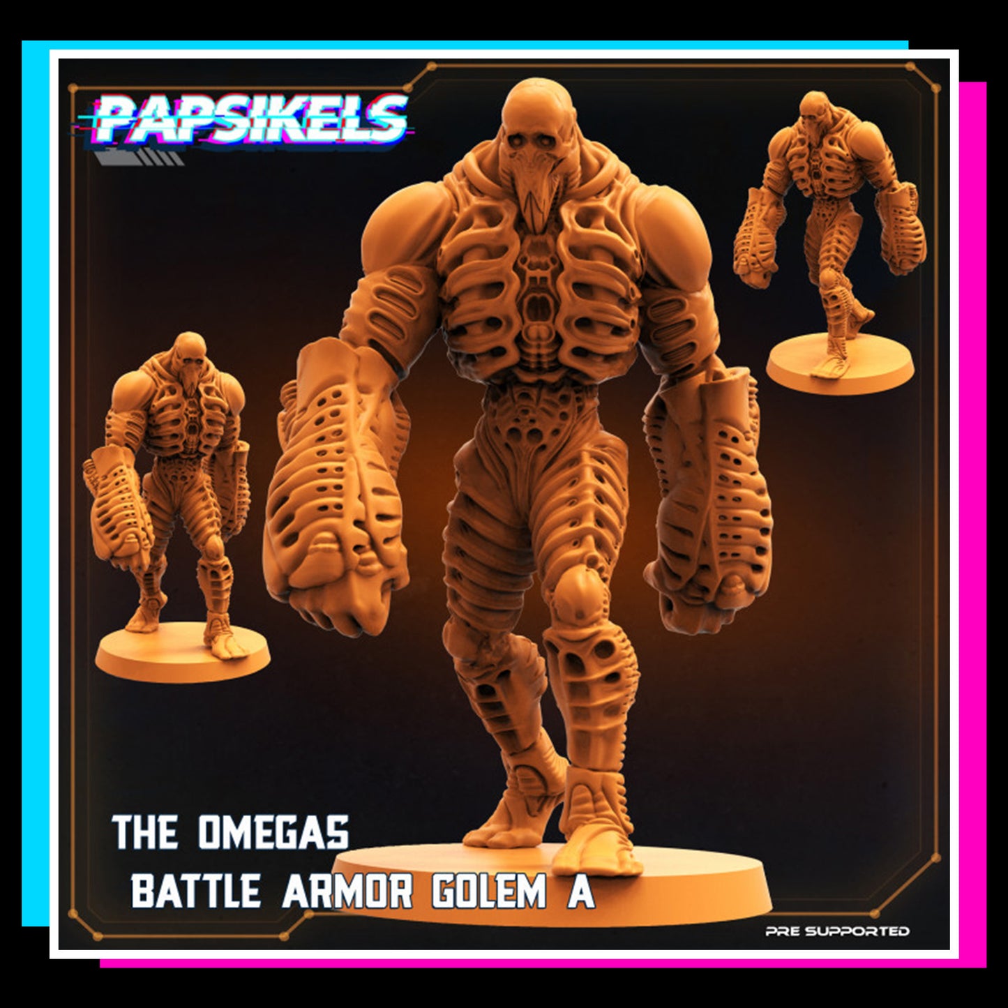 The Omegas Battle Armor Golem A