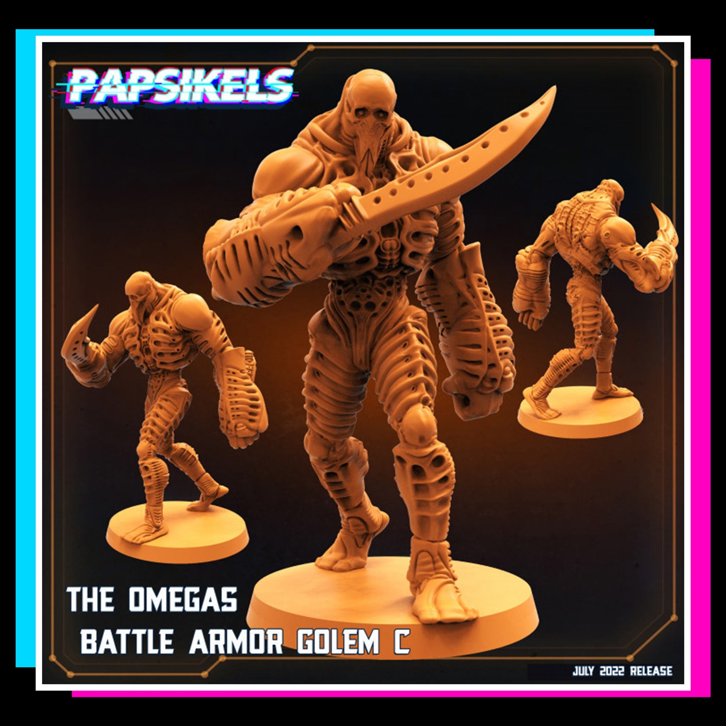 The Omegas Battle Armor Golem C