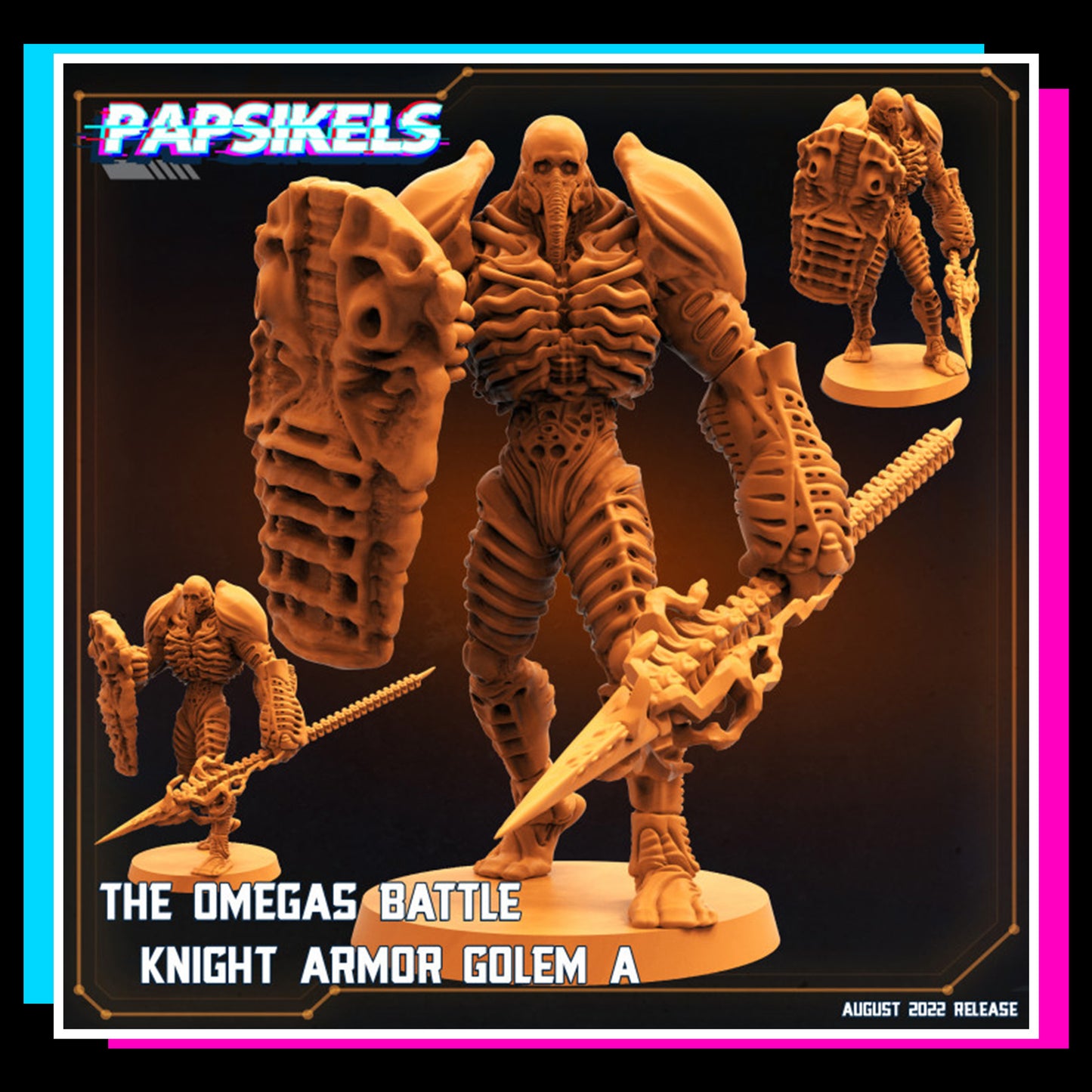 The Omegas Battle Knight Armor Golem A