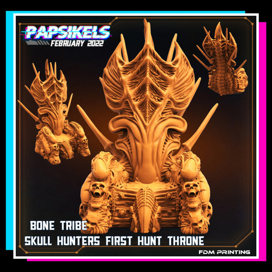 Bone Tribe Skull Hunters First Hunt Throne