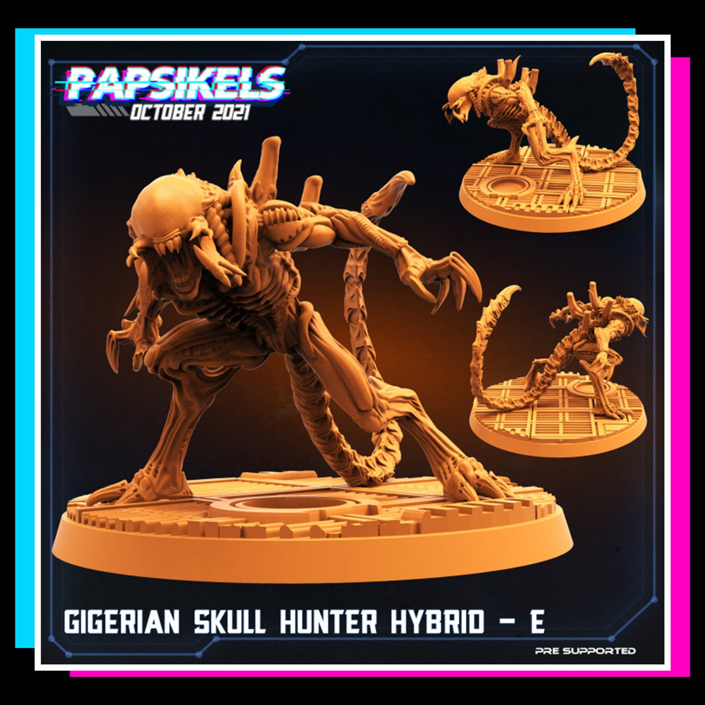 Gigerian Skull Hunter Hybrid E