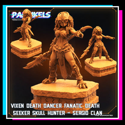 Vixen Death Dancer Fanatic Death Seeker Skull Hunter