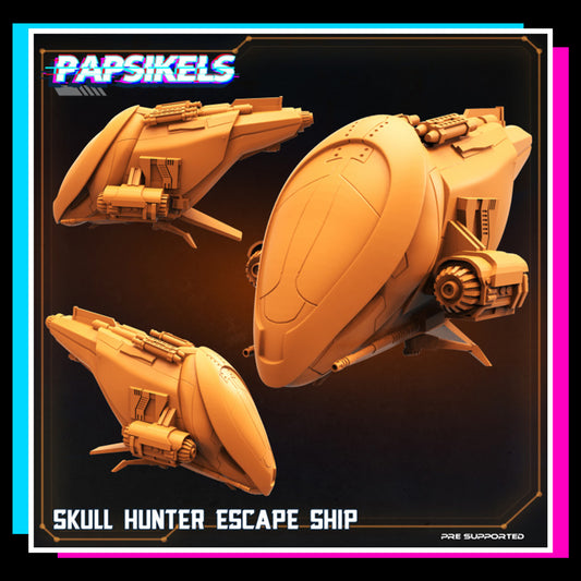 Skull Hunter Escape Ship Closed