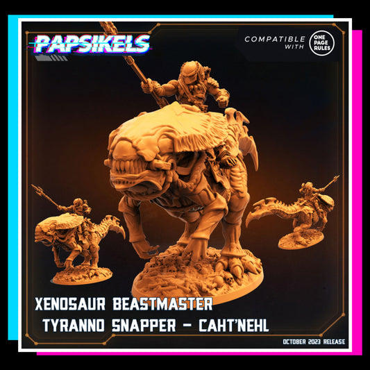 XENOSAUR BEASTMASTER TYRANNO SNAPPER CAHTNEHL