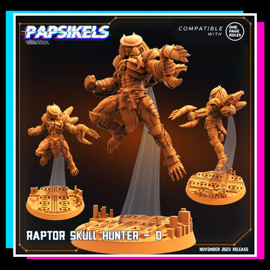 RAPTOR SKULL HUNTER - D