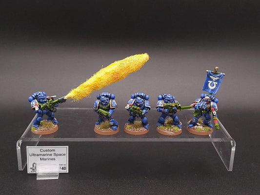 Custom Ultramarine Space Marines