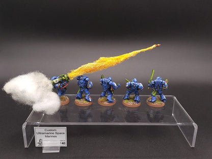 Custom Ultramarine Space Marines