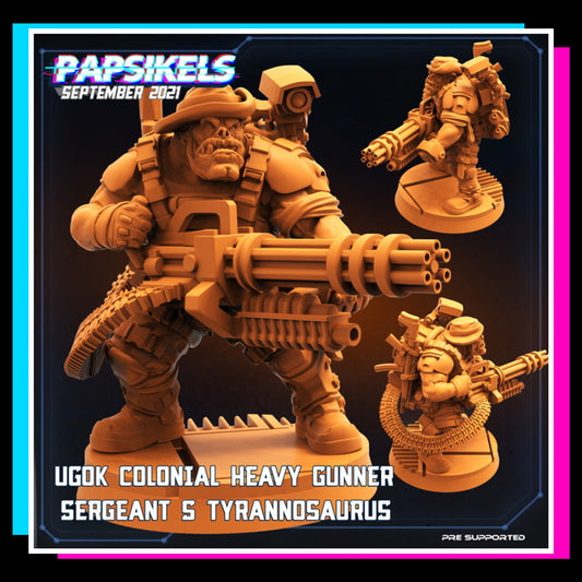 COLONIAL HEAVY GUNNER SERGEANT S TYRANNOSAURUS