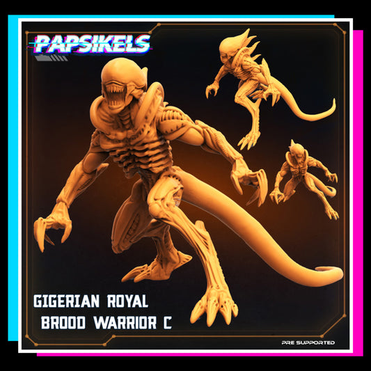 Gigerian Royal Brood Warrior C