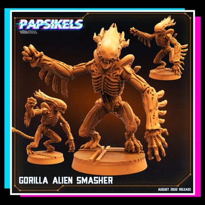 Gorilla Alien Smasher