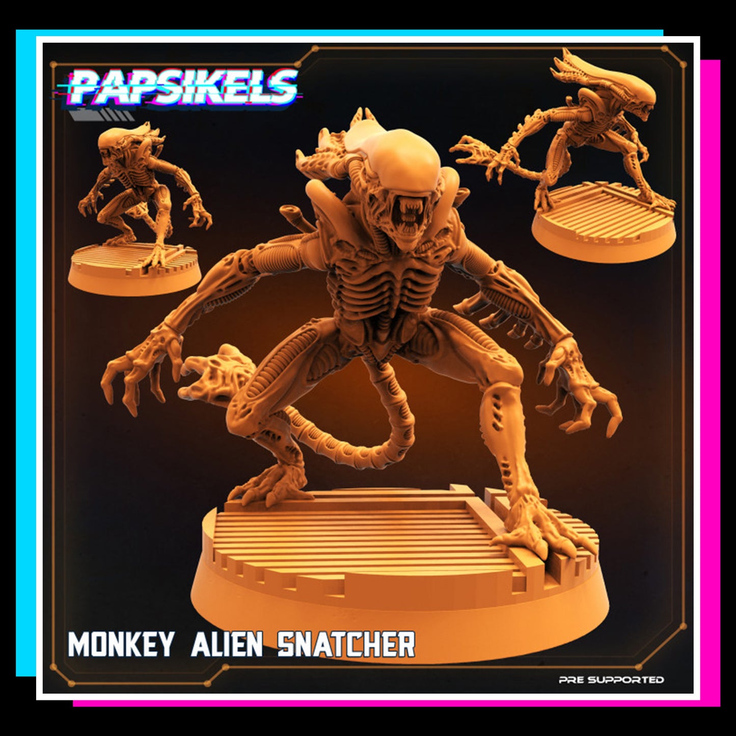 Monkey Alien Snatcher