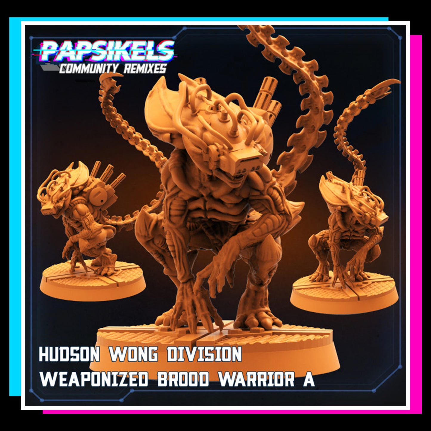 HUDSON WONG DIVISION WEAPONIZED BROOD WARRIOR A