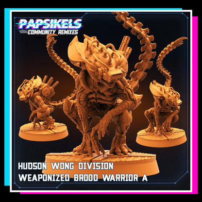 HUDSON WONG DIVISION WEAPONIZED BROOD WARRIOR A