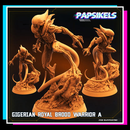 GIGERIAN ROYAL BROOD WARRIOR A