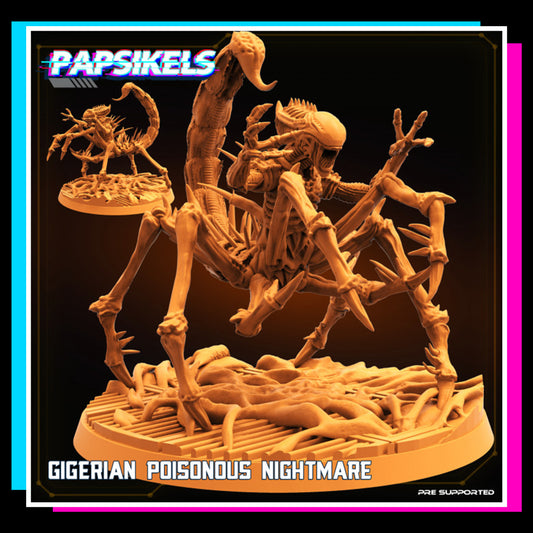 GIGERIAN POISONOUS NIGHTMARE