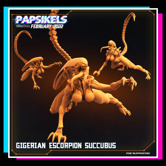 GIGERIAN ESCORPION SUCCUBUS