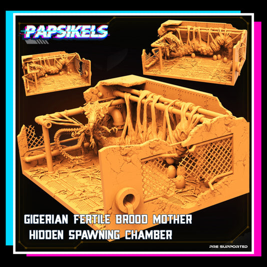 GIGERIAN FERTILE BROOD MOTHER HIDDEN SPAWNING CHAMBER