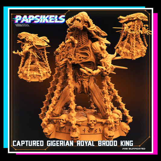 CAPTURED GIGERIAN ROYAL BROOD KING